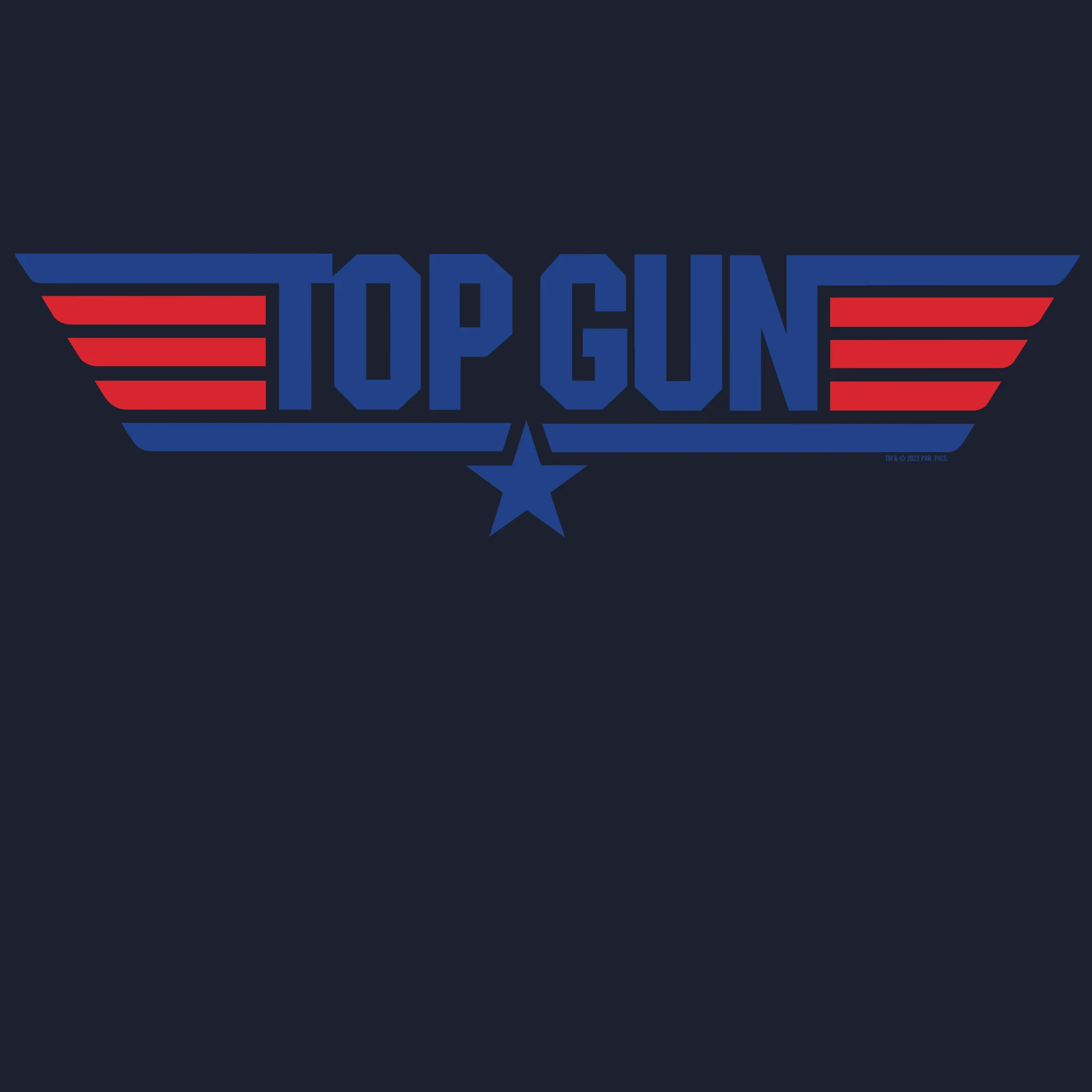 Top Gun Red & Blue Hooded Sweatshirt - Image 2
