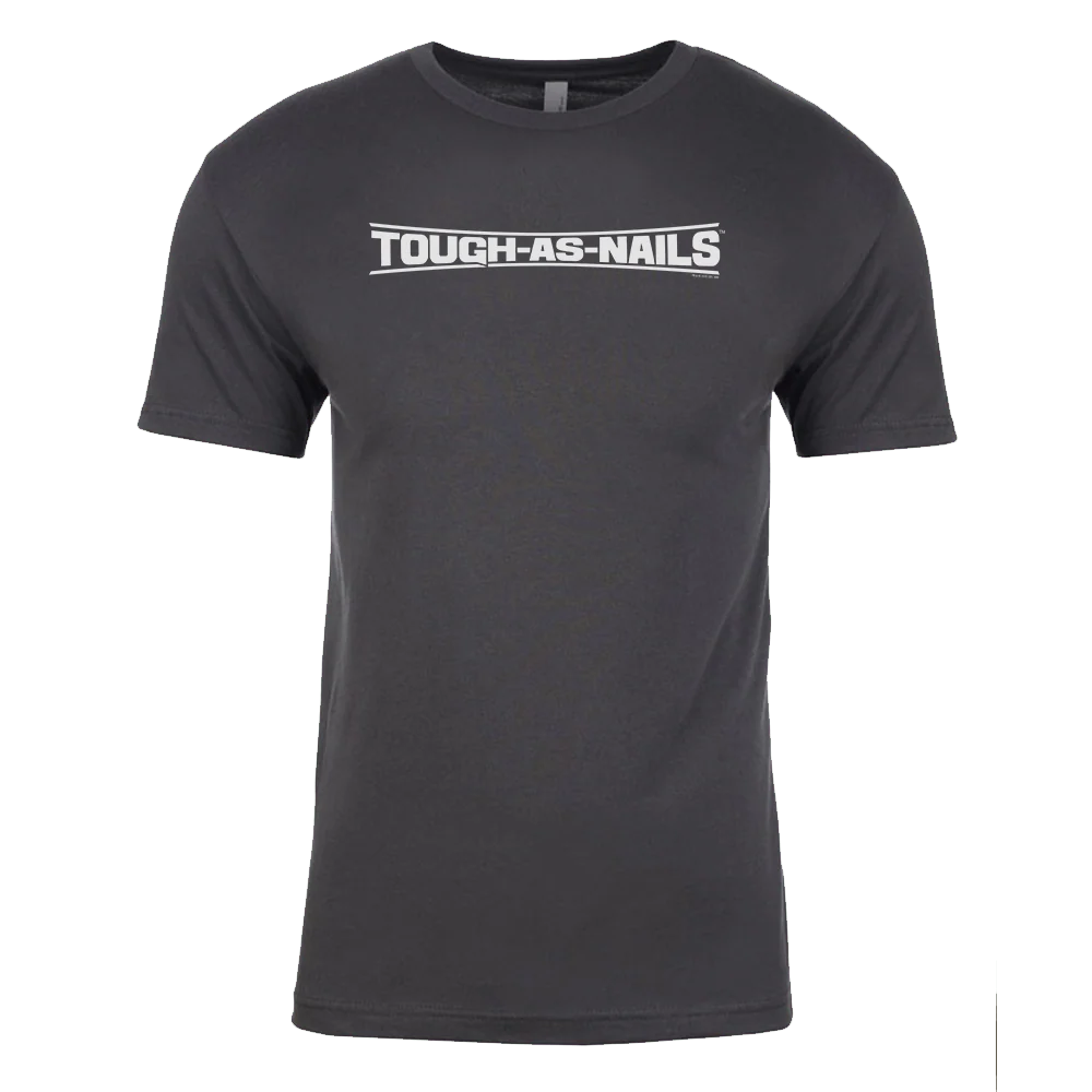 Tough As Nails Horizontal Logo Adult Short Sleeve T-Shirt