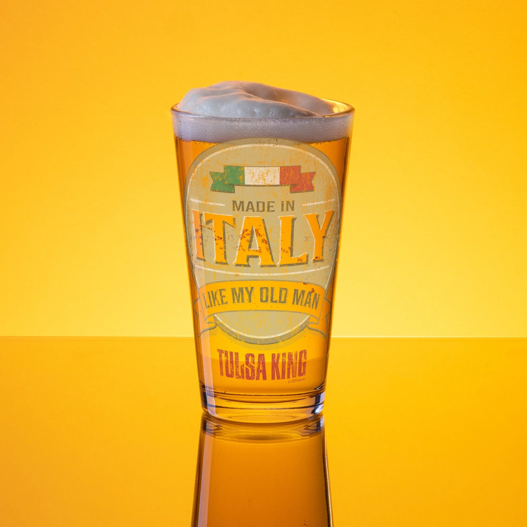 Tulsa King Made In Italy Shaker Pint Glass - Image 2