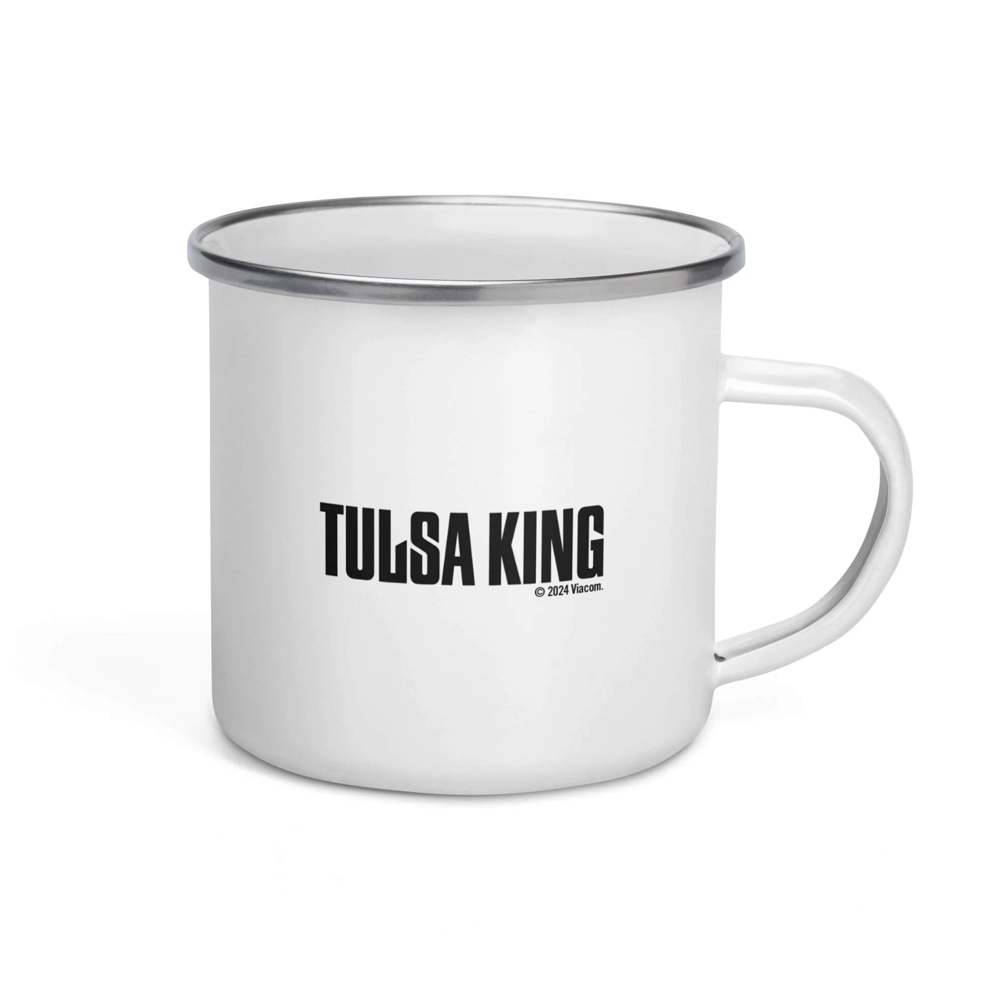 Tulsa King Tulsa Oklahoma Enamel Mug - Image 2