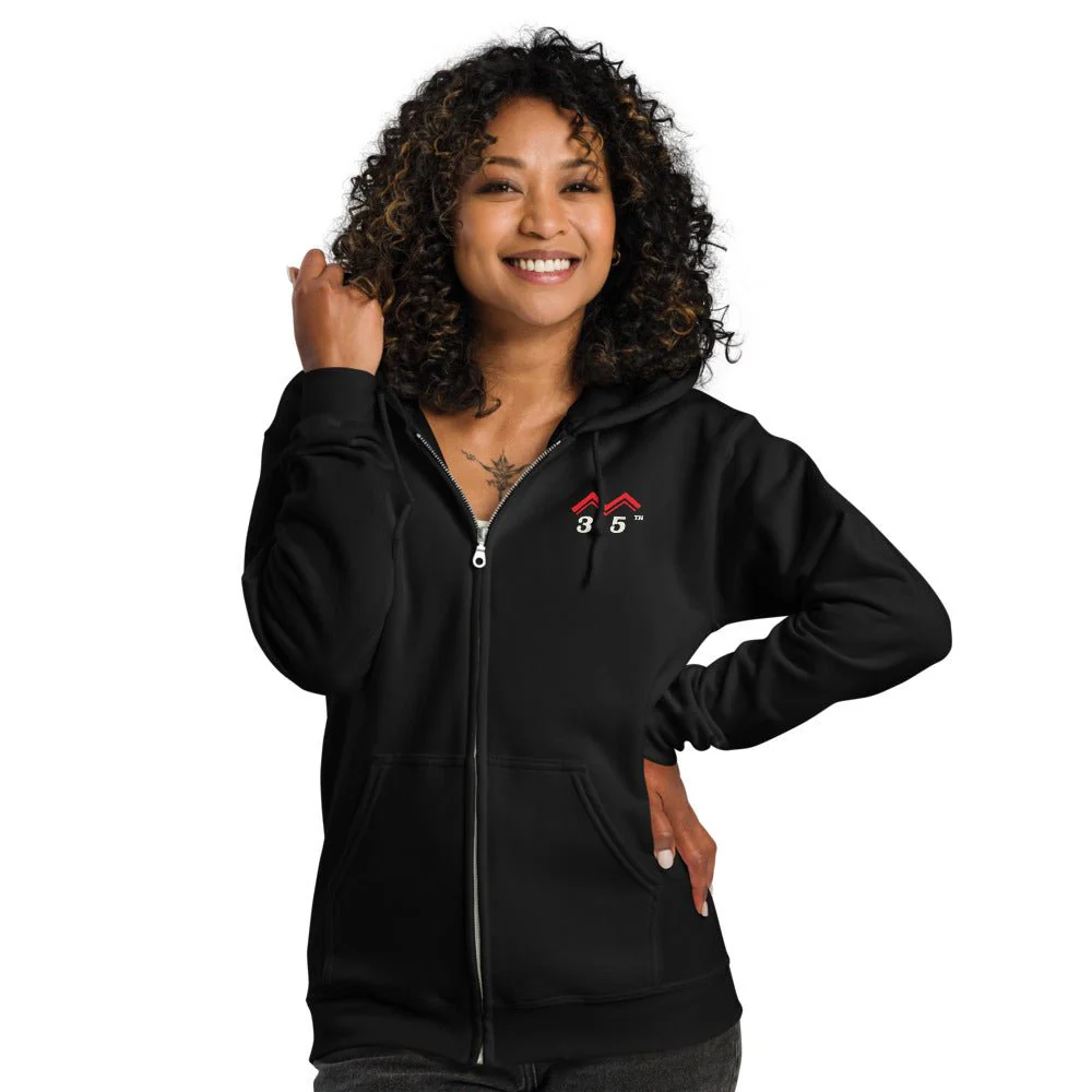 Twin Peaks City Unisex Heavy Blend Zip-Up Hoodie - Image 5