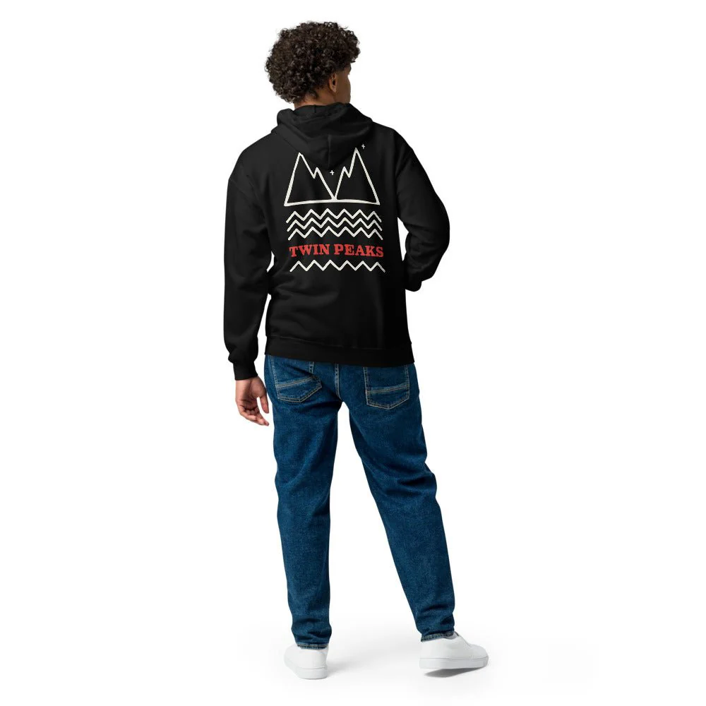 Twin Peaks City Unisex Heavy Blend Zip-Up Hoodie - Image 8