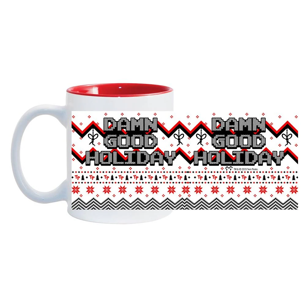 Twin Peaks Damn Good Holiday 11 oz Two-Tone Mug - Image 2