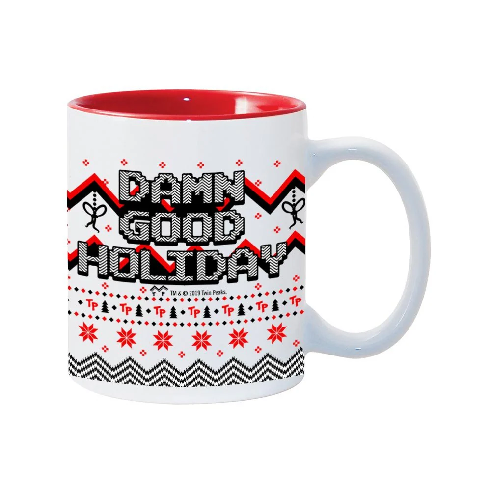 Twin Peaks Damn Good Holiday 11 oz Two-Tone Mug - Image 3