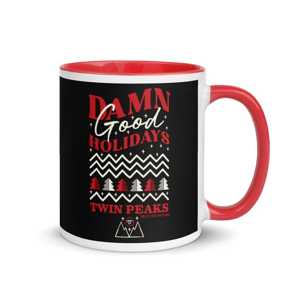 Twin Peaks Damn Good Holidays Two-Tone Mug - Image 2