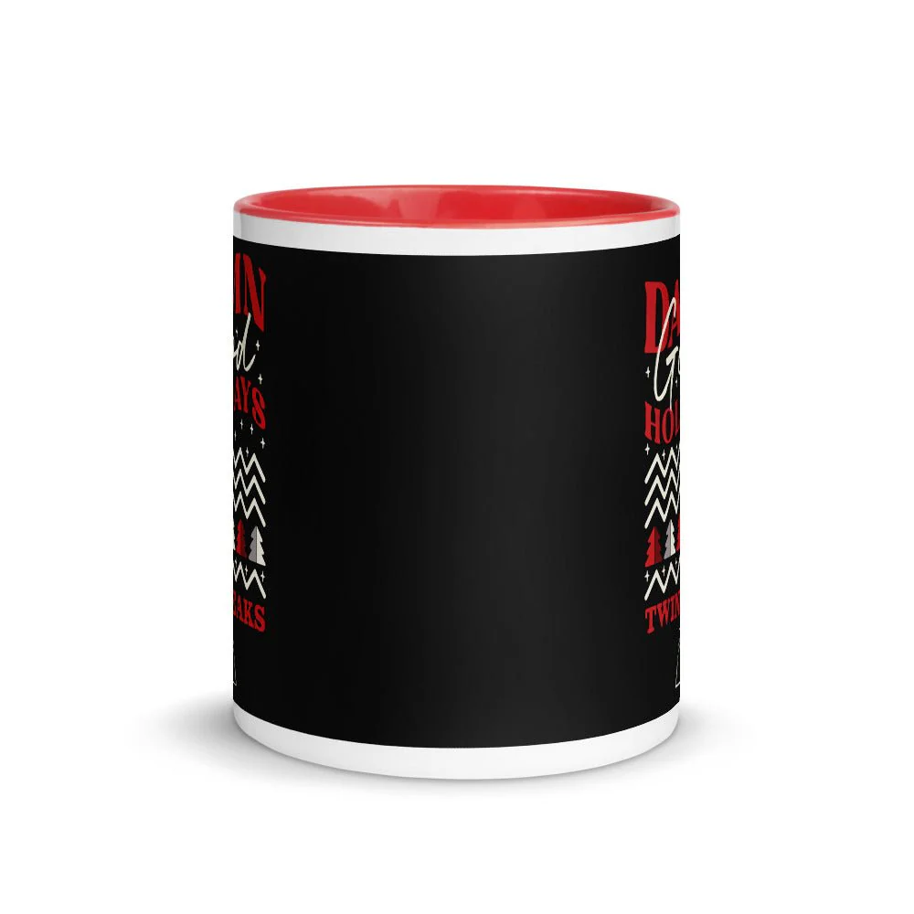 Twin Peaks Damn Good Holidays Two-Tone Mug - Image 3