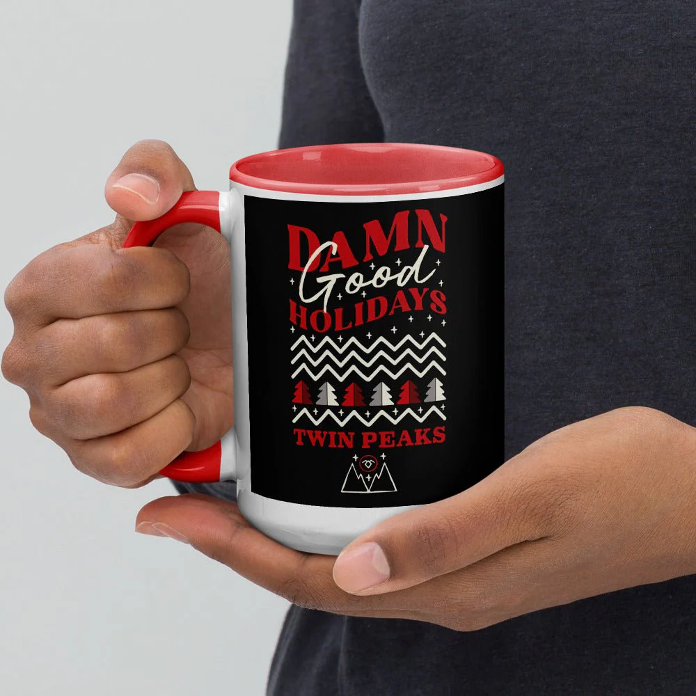Twin Peaks Damn Good Holidays Two-Tone Mug - Image 8