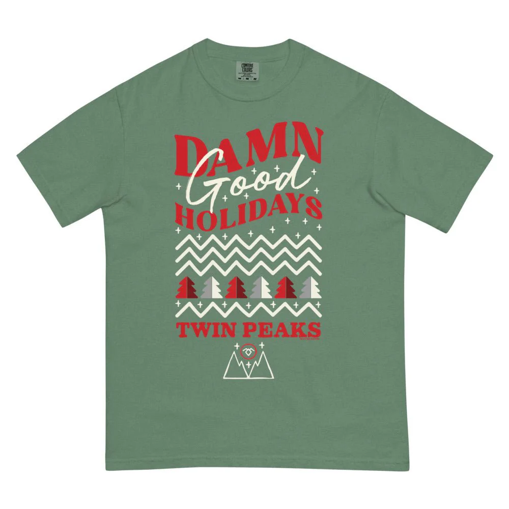 Twin Peaks Damn Good Holidays Unisex T-Shirt - Image 5