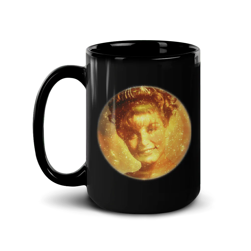 Twin Peaks Golden Orb with Laura Black Mug - Image 4