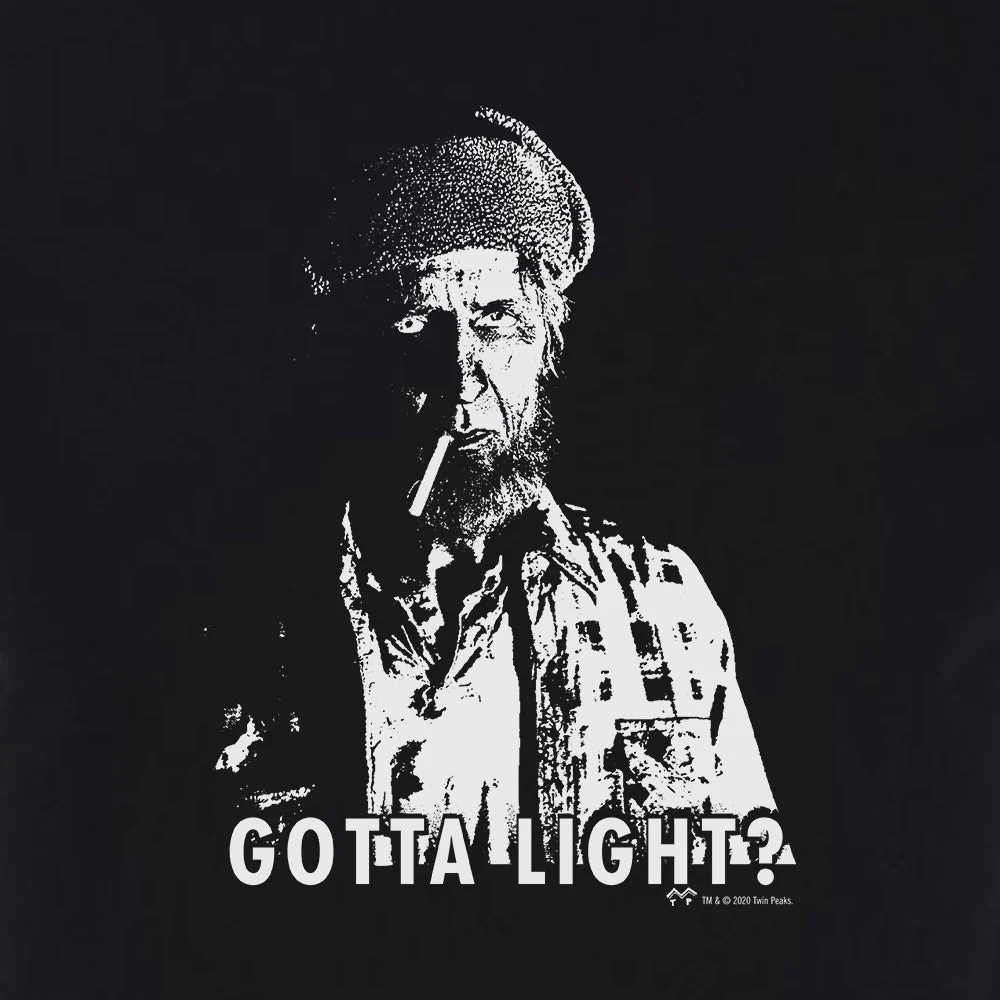 Twin Peaks Gotta Light? Adult Short Sleeve T-Shirt - Image 2