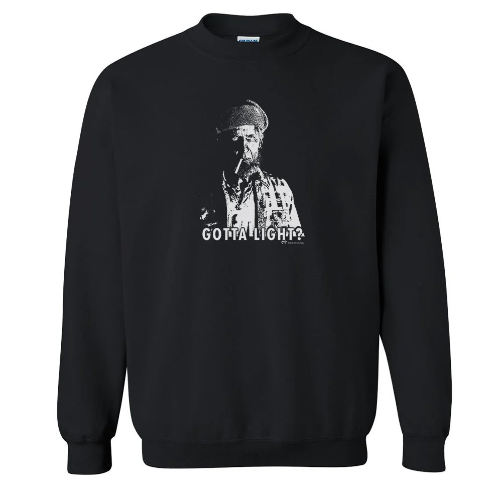 Twin Peaks Gotta Light? Fleece Crewneck Sweatshirt