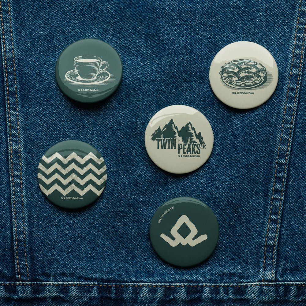 Twin Peaks Icons 5 Pin Set - Image 2