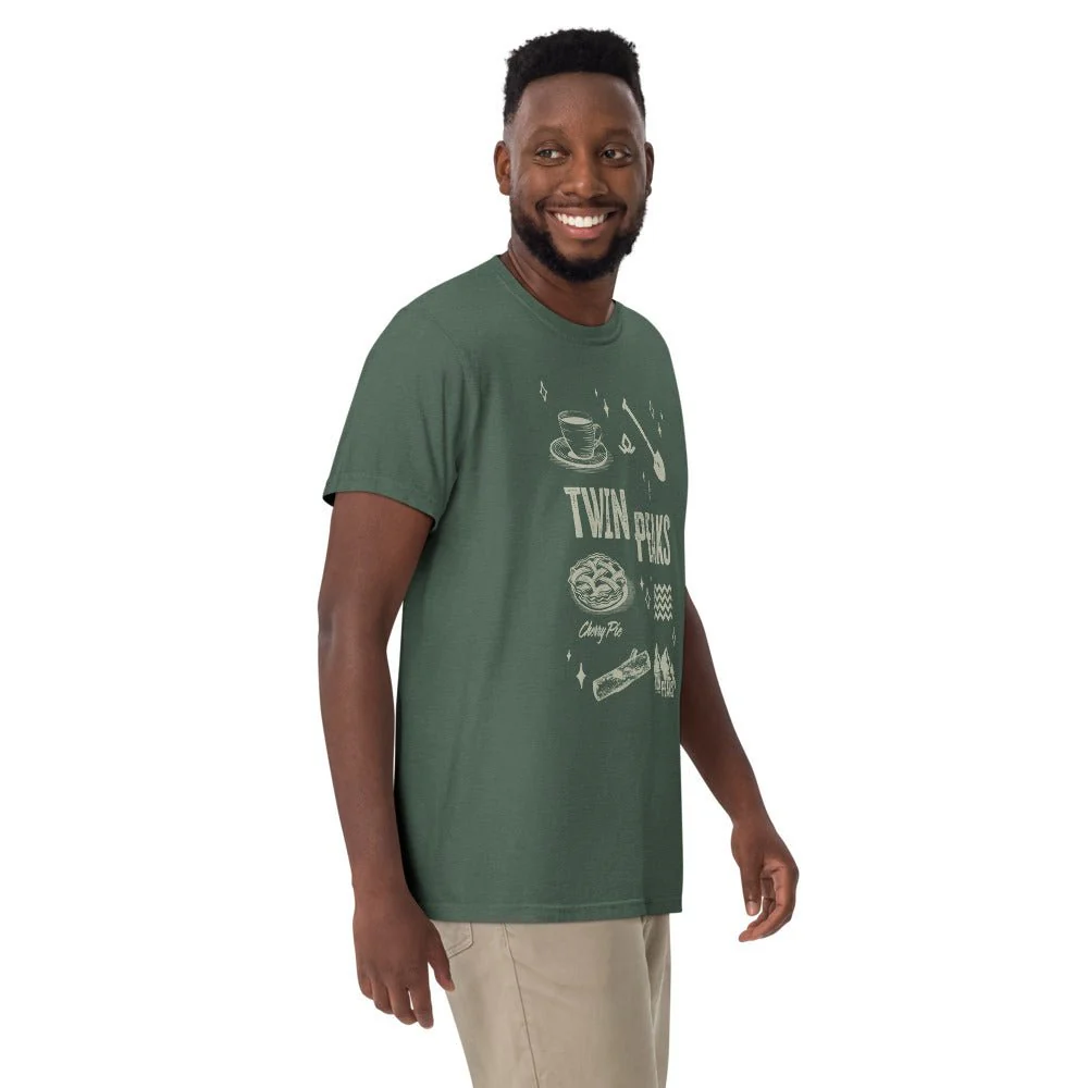 Twin Peaks Icons Comfort Colors T-Shirt - Image 3