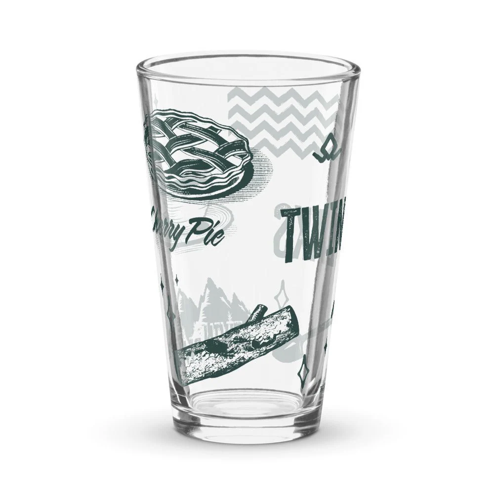 Twin Peaks Icons Shaker Pint Glass - Image 3