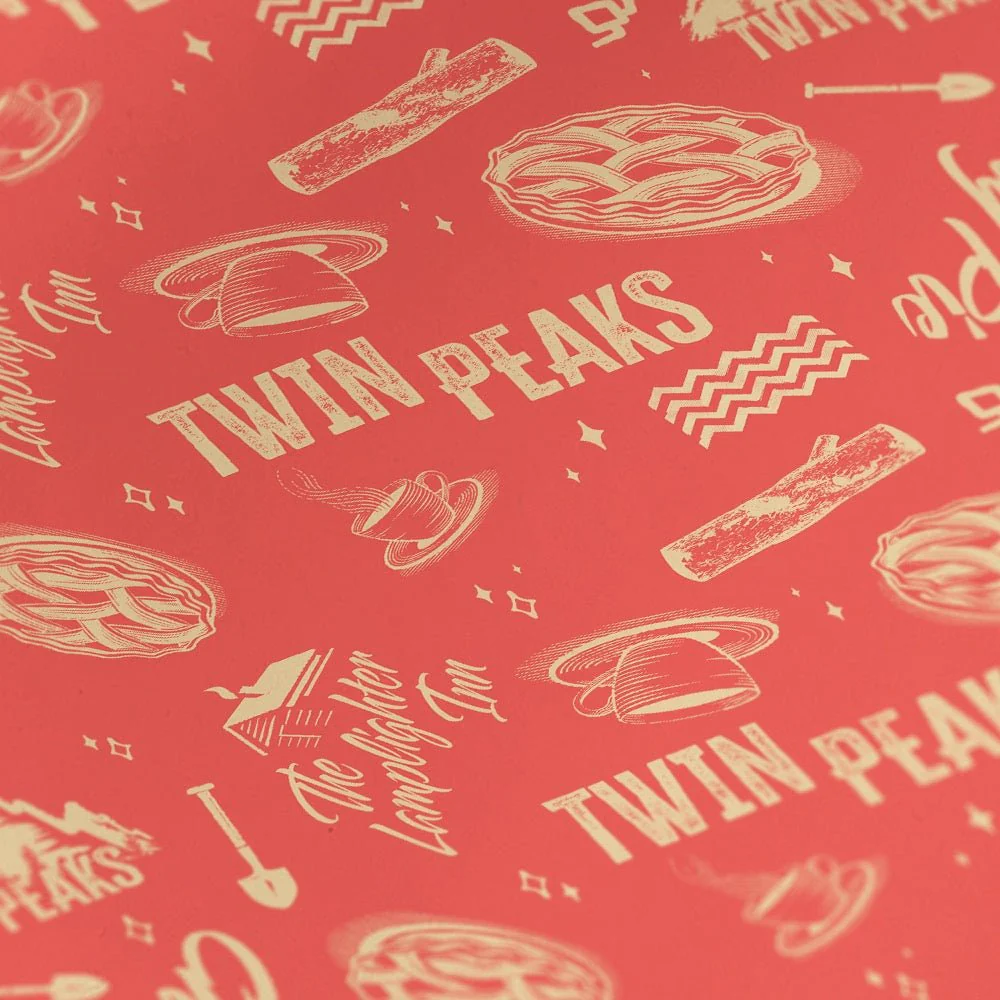 Twin Peaks Lamplighter Inn Wrapping Paper - Image 2