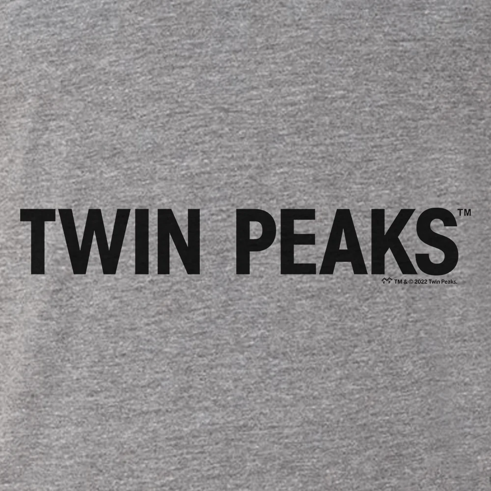 Twin Peaks Logo Men's Tri-Blend T-Shirt - Image 2