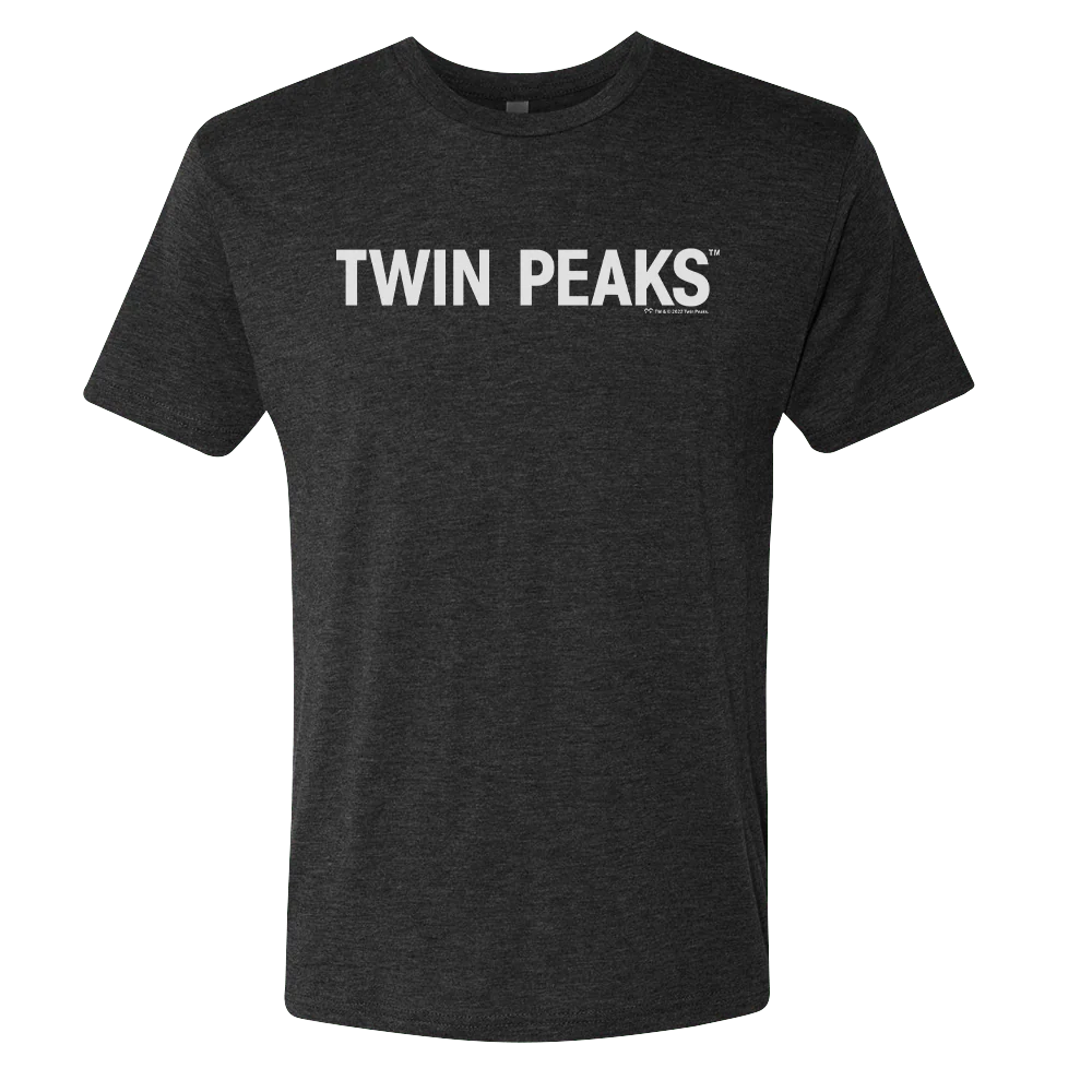 Twin Peaks Logo Men's Tri-Blend T-Shirt - Image 3