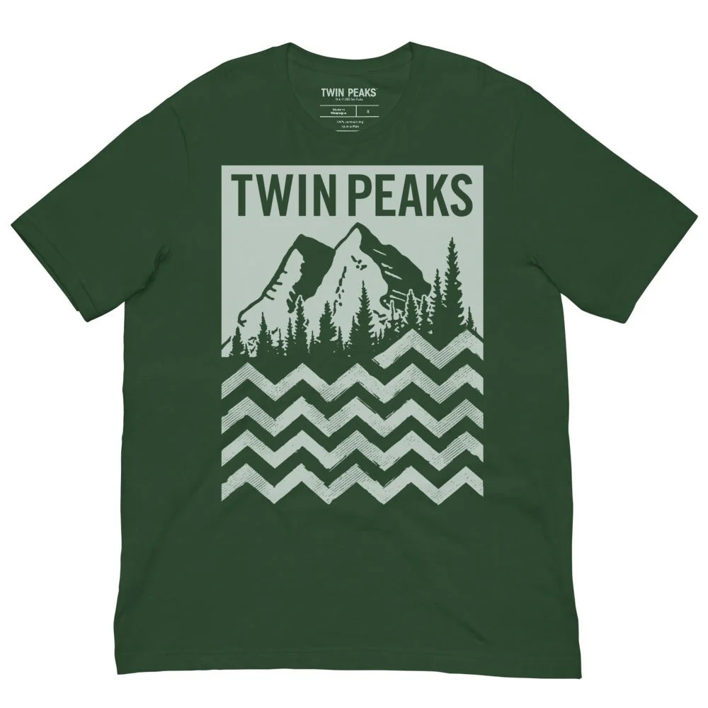 Twin Peaks Mountain Line T-Shirt - Image 7