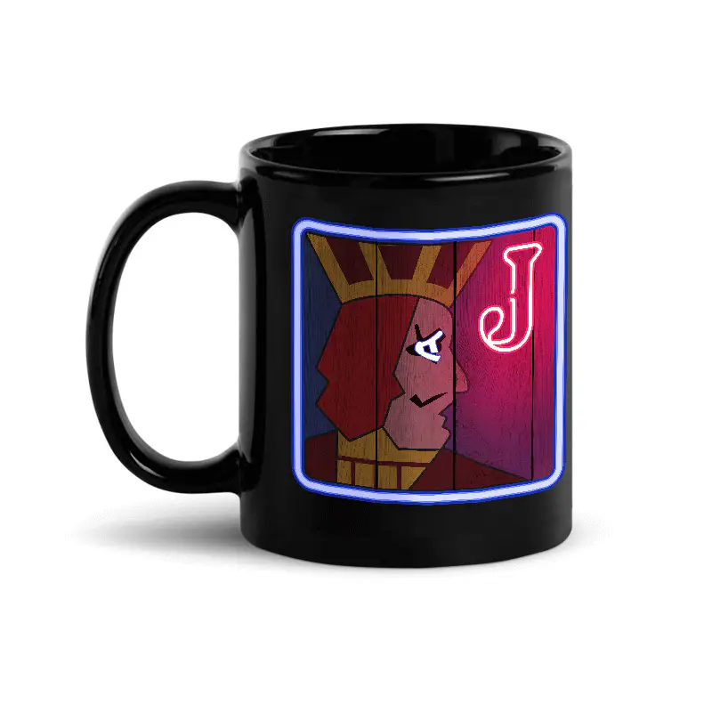 Twin Peaks One Eyed Jacks 11 oz Black Mug