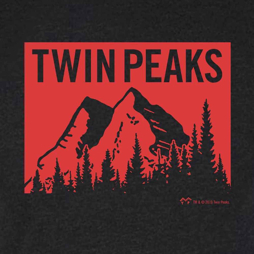 Twin Peaks Red Mountain Range Women's Tri-Blend T-Shirt - Image 2