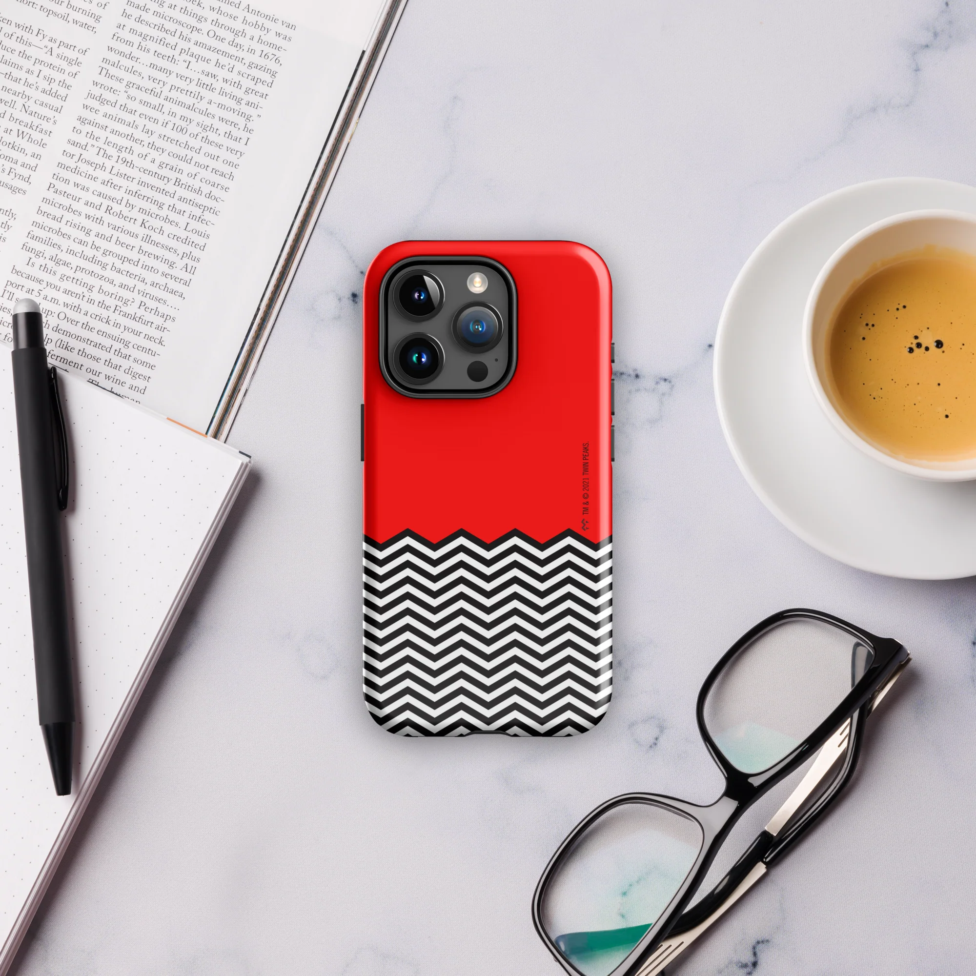 Twin Peaks Red Room Chevron Tough Phone Case - iPhone - Image 10