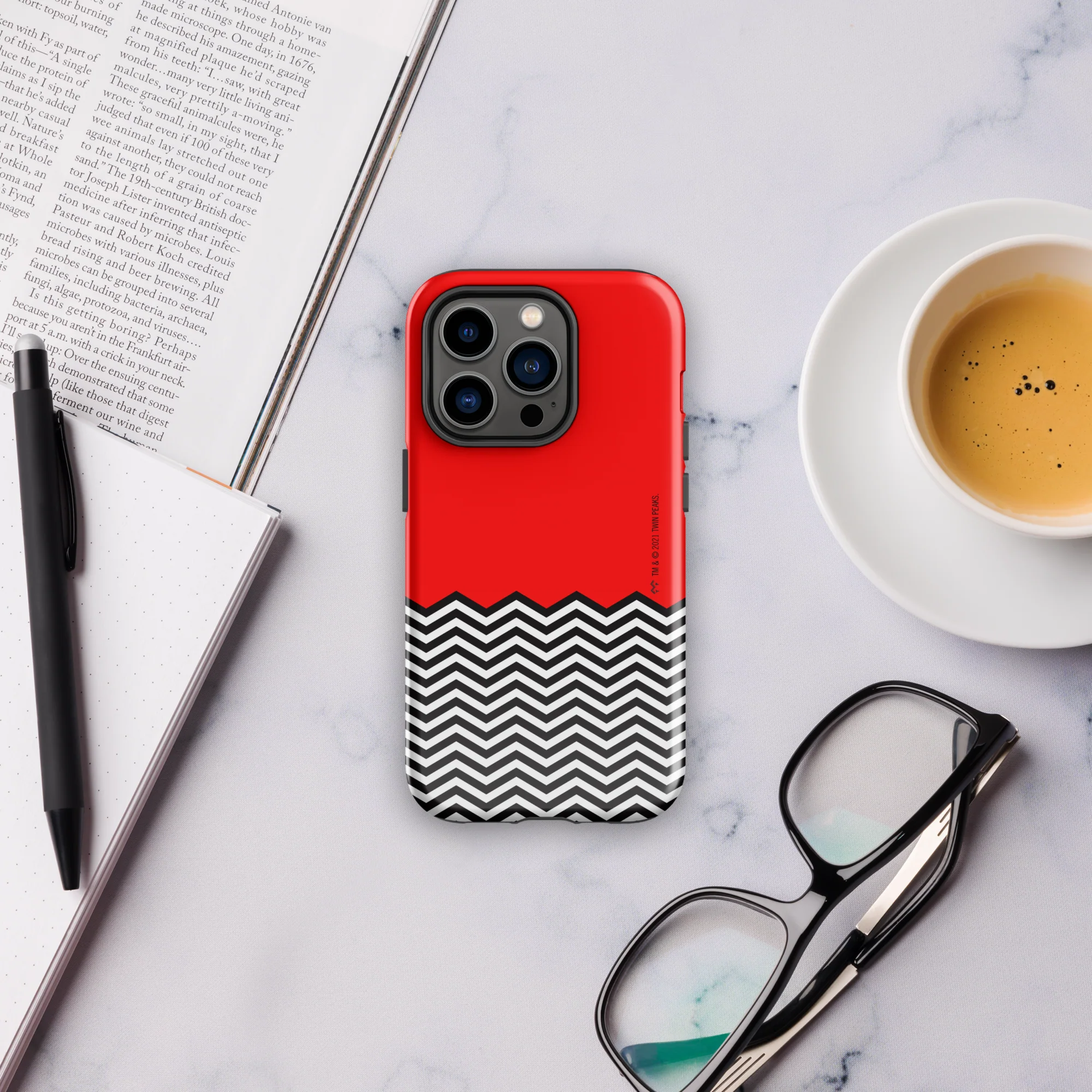 Twin Peaks Red Room Chevron Tough Phone Case - iPhone - Image 22