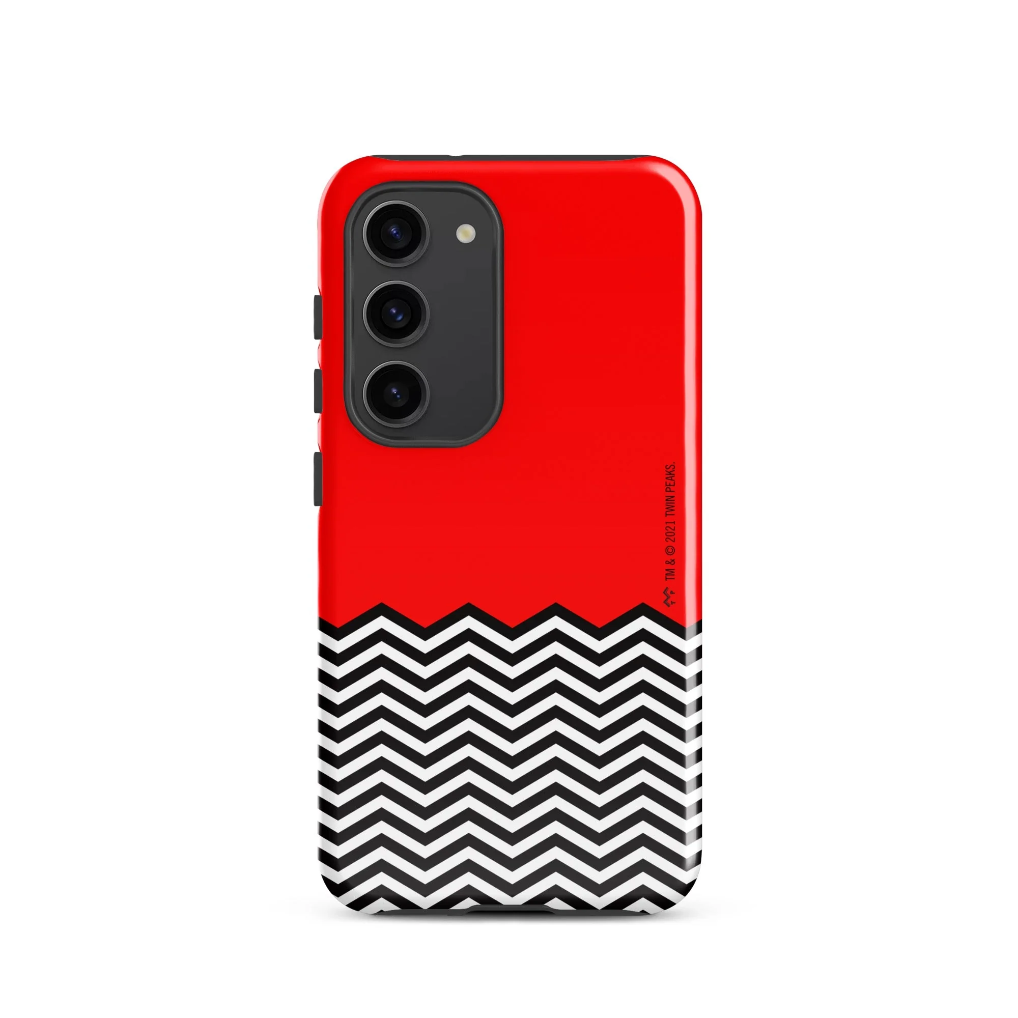 Twin Peaks Red Room Chevron Tough Phone Case - Samsung - Image 34