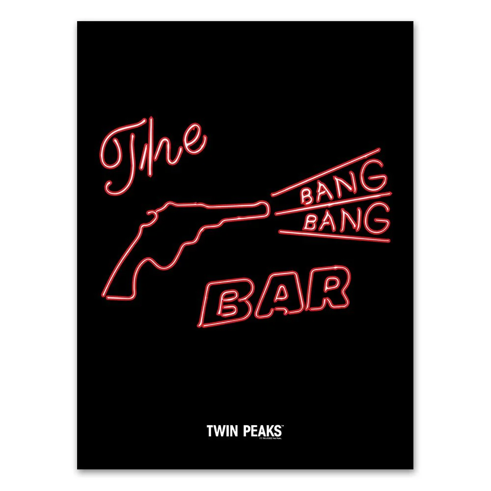 Twin Peaks The Bang Bang Bar Premium Matte Paper Poster