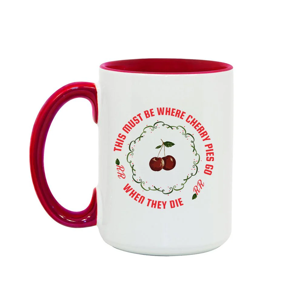 Twin Peaks This Must Be Where Pies Go When They Die Two-Tone Mug - Image 3