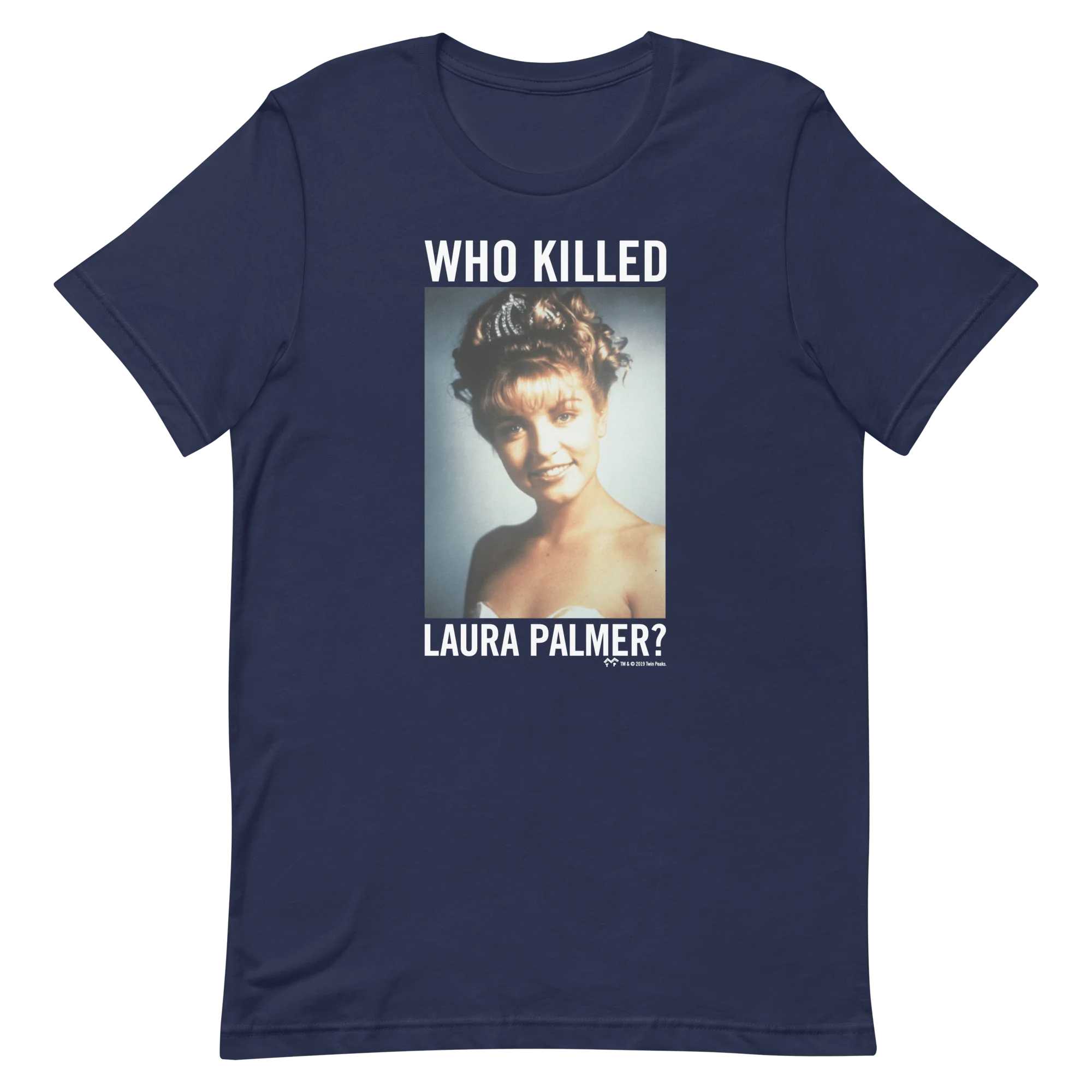 Twin Peaks Who Killed Laura Palmer? Adult Short Sleeve T-Shirt - Image 2