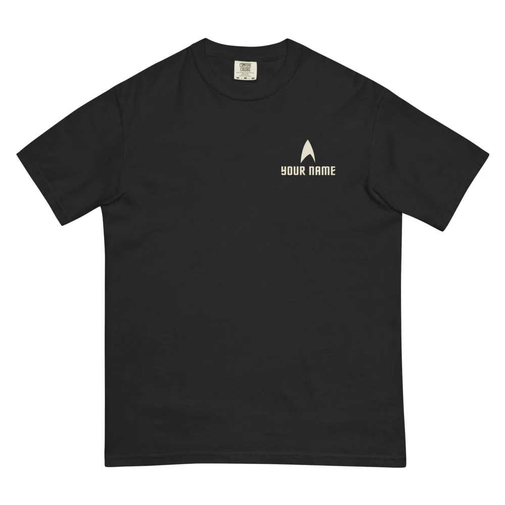 Star Trek T-Shirt Boldly Going Since 1966 Personalized Name - Image 2