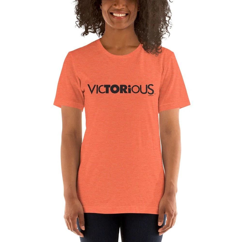 Victorious Logo Adult Short Sleeve T-Shirt - Image 7