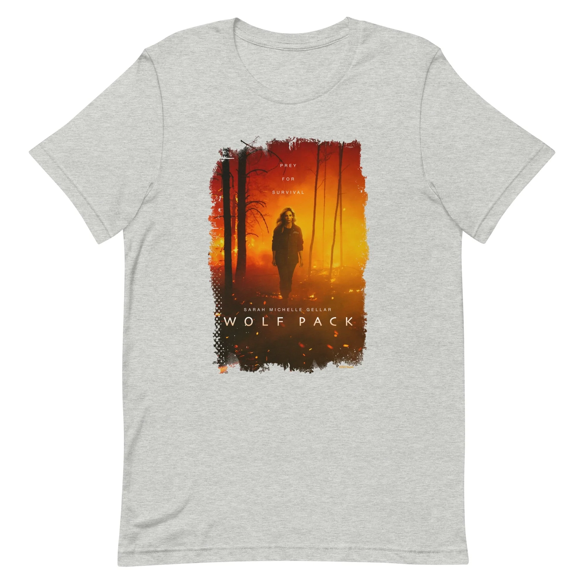 Wolf Pack Prey For Survival Adult Short Sleeve T-Shirt