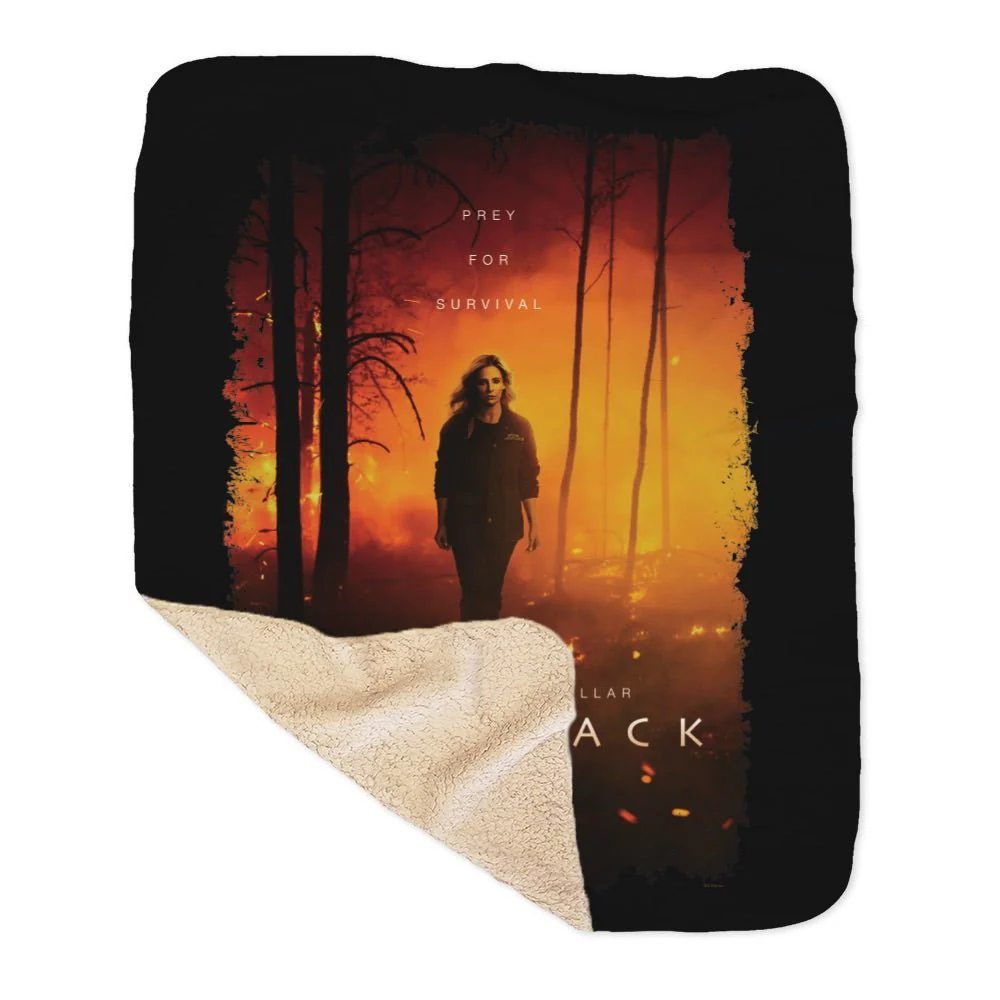 Wolf Pack Prey For Survival Tan Sherpa Blanket - Image 7
