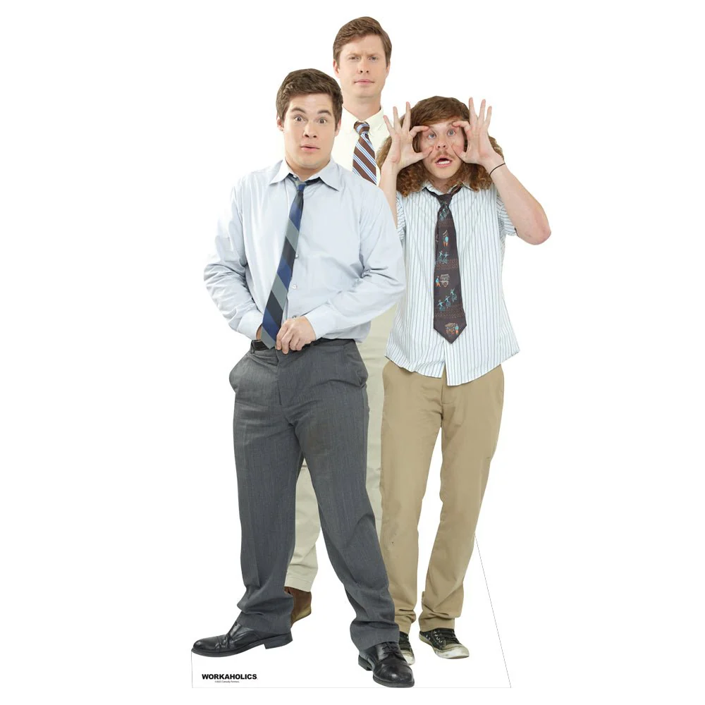Workaholics Group Cardboard Cutout Standee