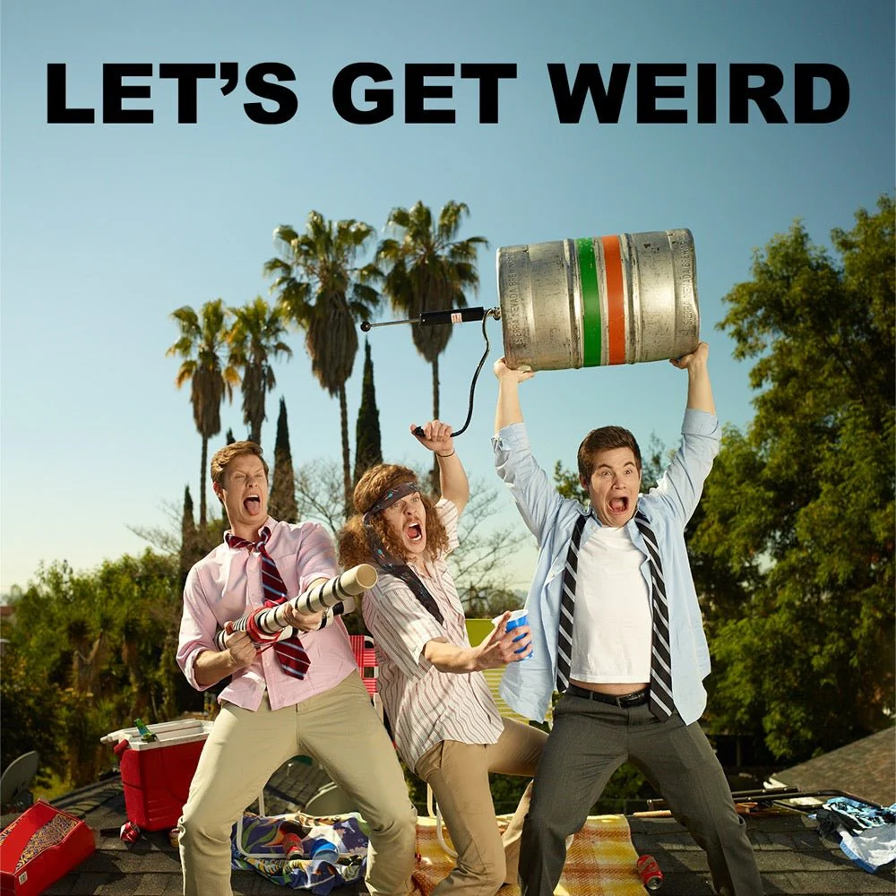Workaholics "Let's Get Weird" Die Cut Sticker - Image 2