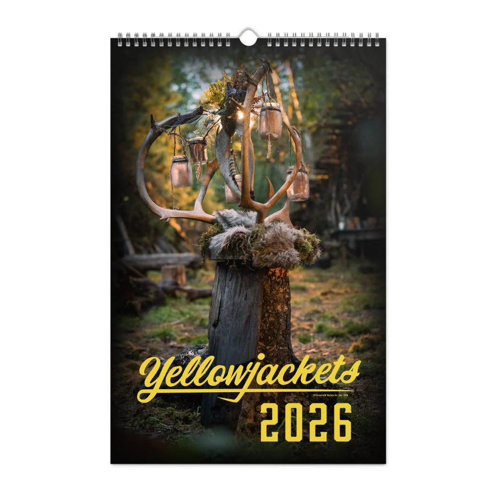 Yellowjackets 2026 Wall Calendar