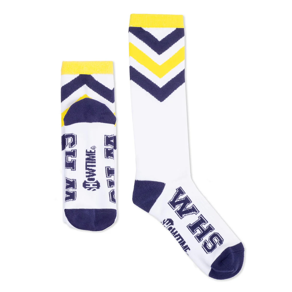 Yellowjackets WHS Chevron Socks - Image 3