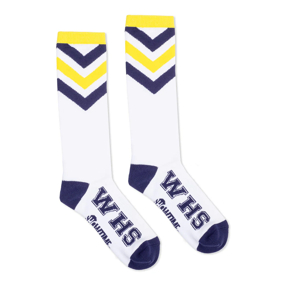 Yellowjackets WHS Chevron Socks - Image 4