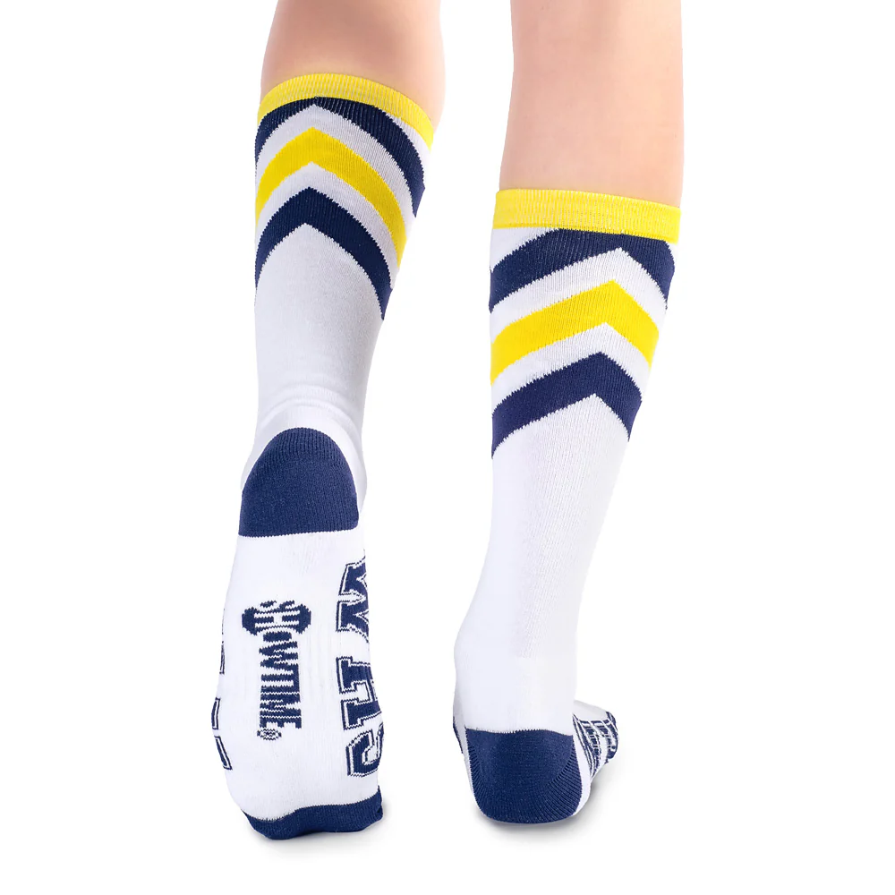 Yellowjackets WHS Chevron Socks - Image 6