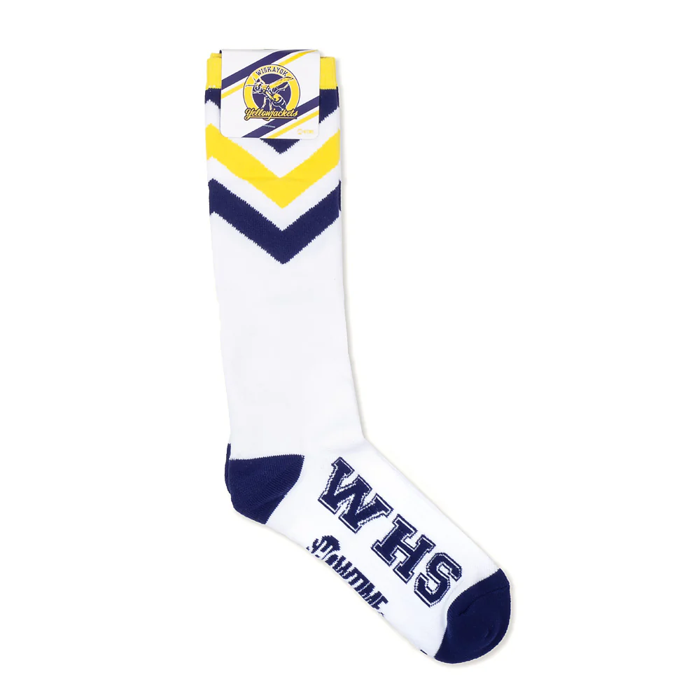 Yellowjackets WHS Chevron Socks - Image 7