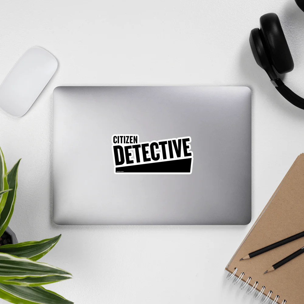 Yellowjackets Citizen Detective Die Cut Sticker - Image 2