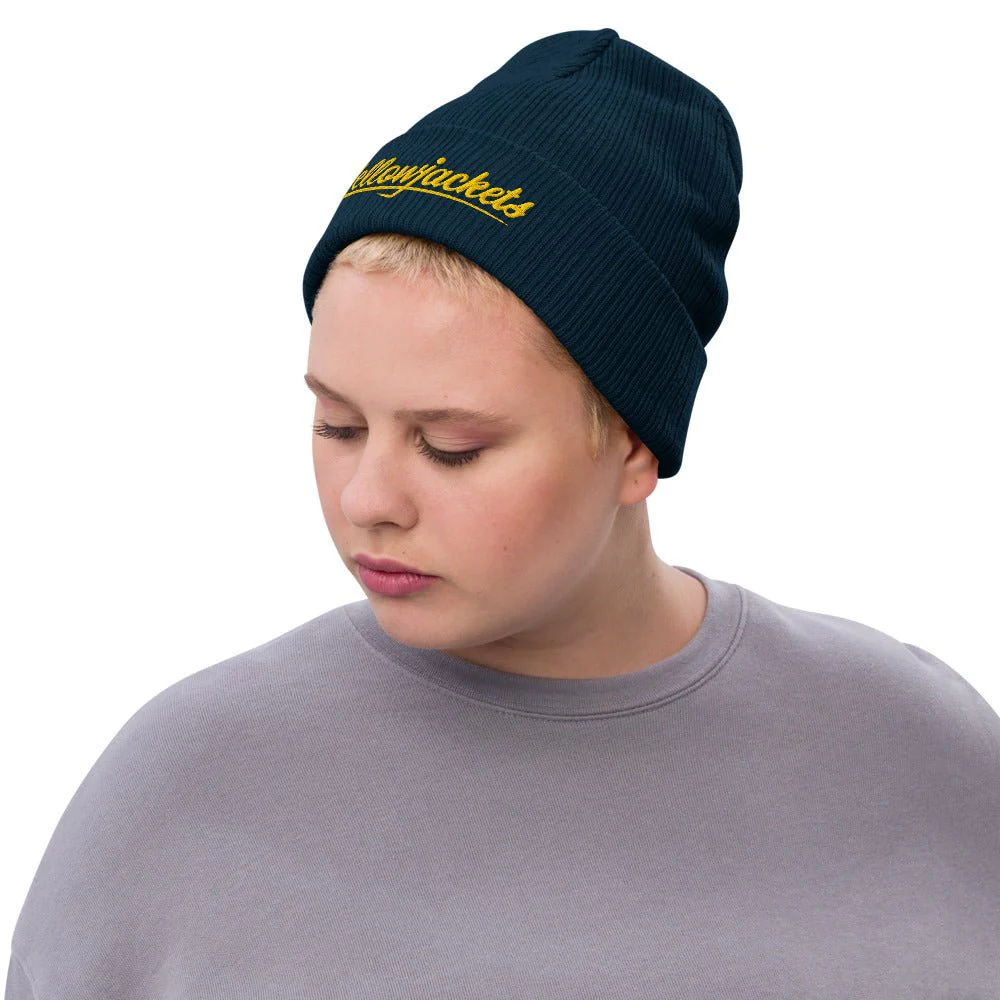 Yellowjackets Logo Recycled Cuffed Beanie - Image 2