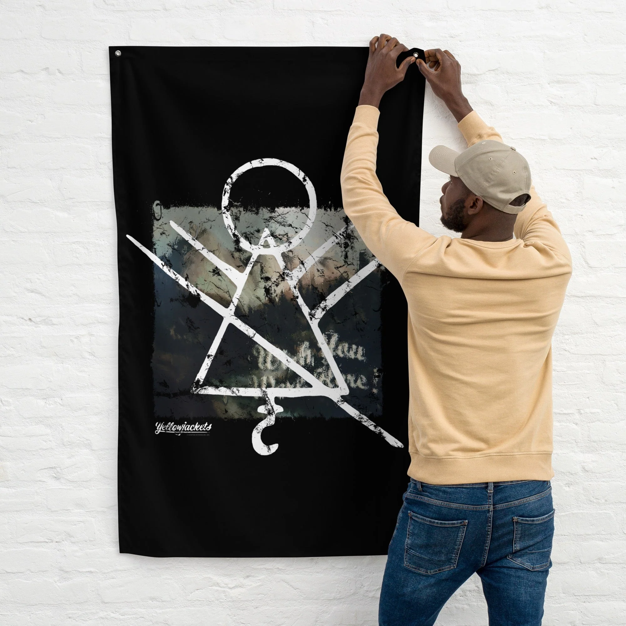 Yellowjackets Rune Flag - Image 2