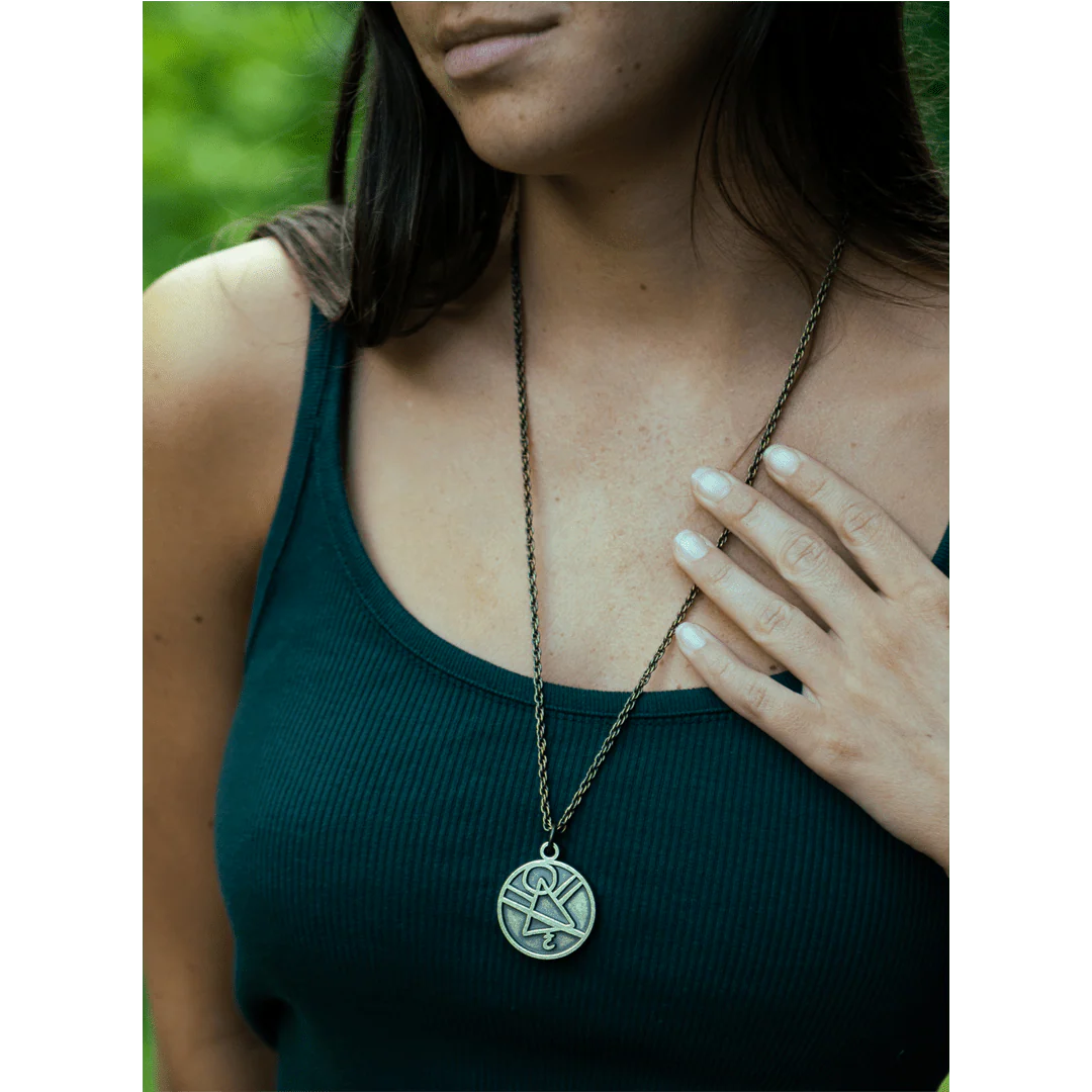 Yellowjackets Rune Symbol Pendant Necklace - Image 3