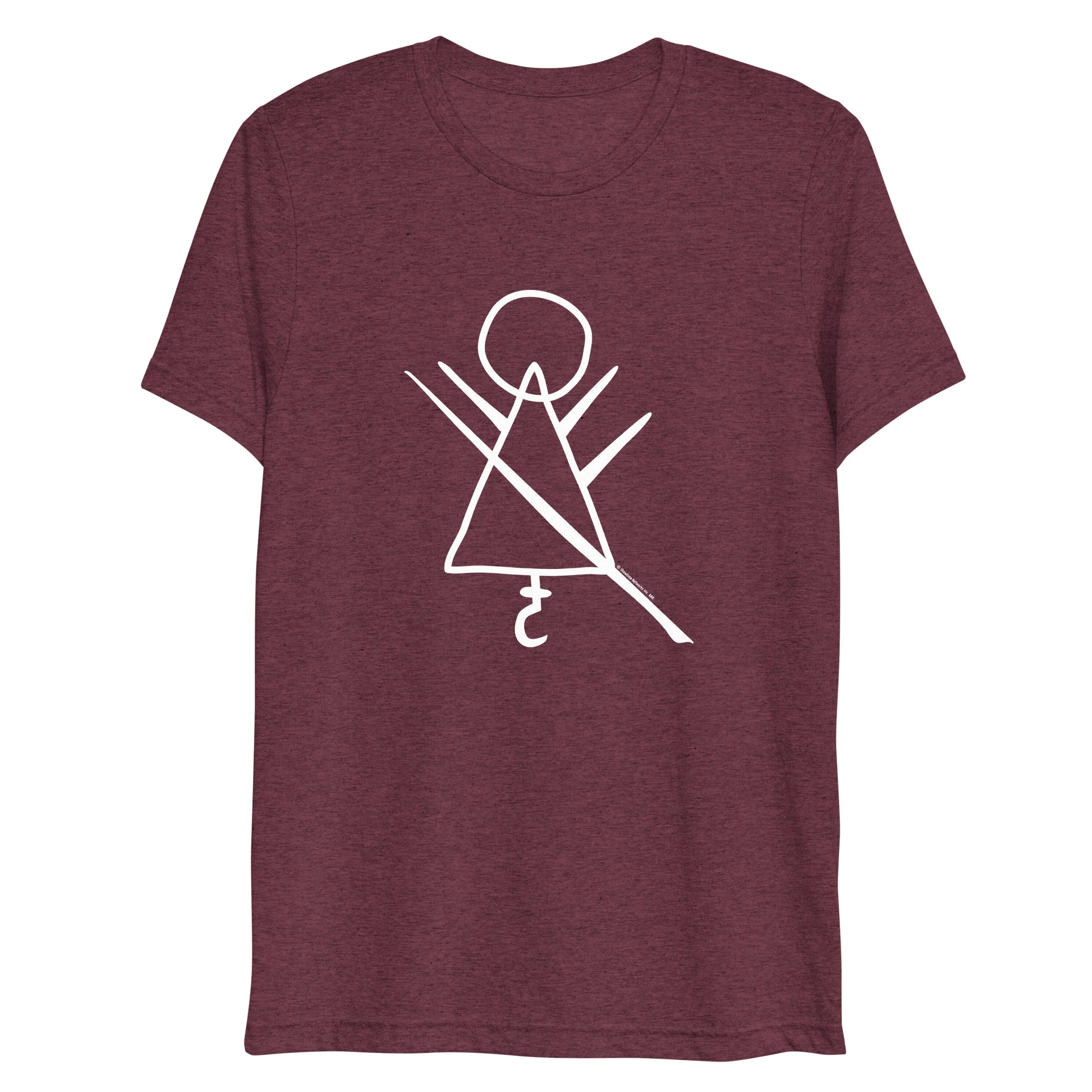 Yellowjackets Rune Unisex Tri-Blend T-Shirt - Image 4