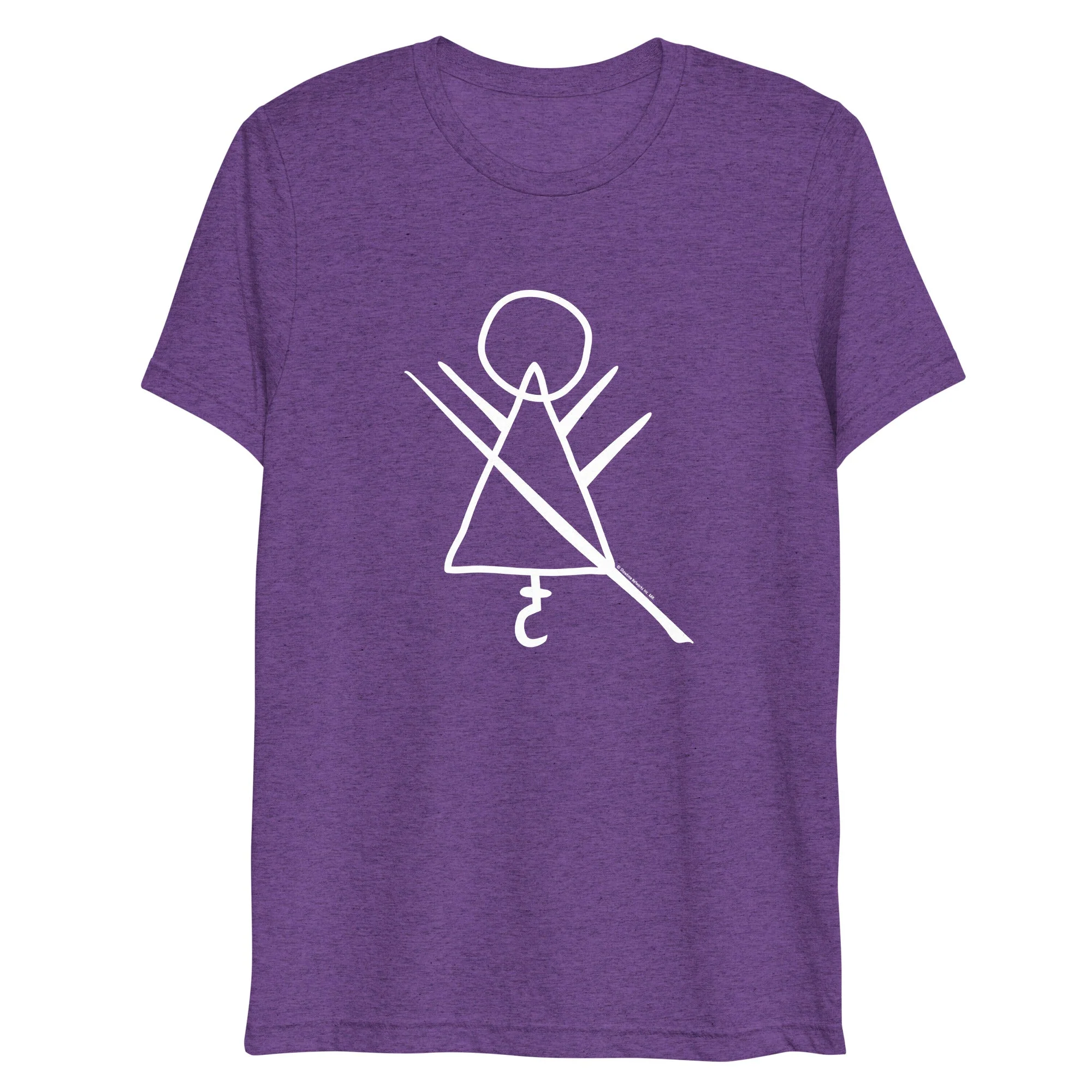 Yellowjackets Rune Unisex Tri-Blend T-Shirt - Image 5
