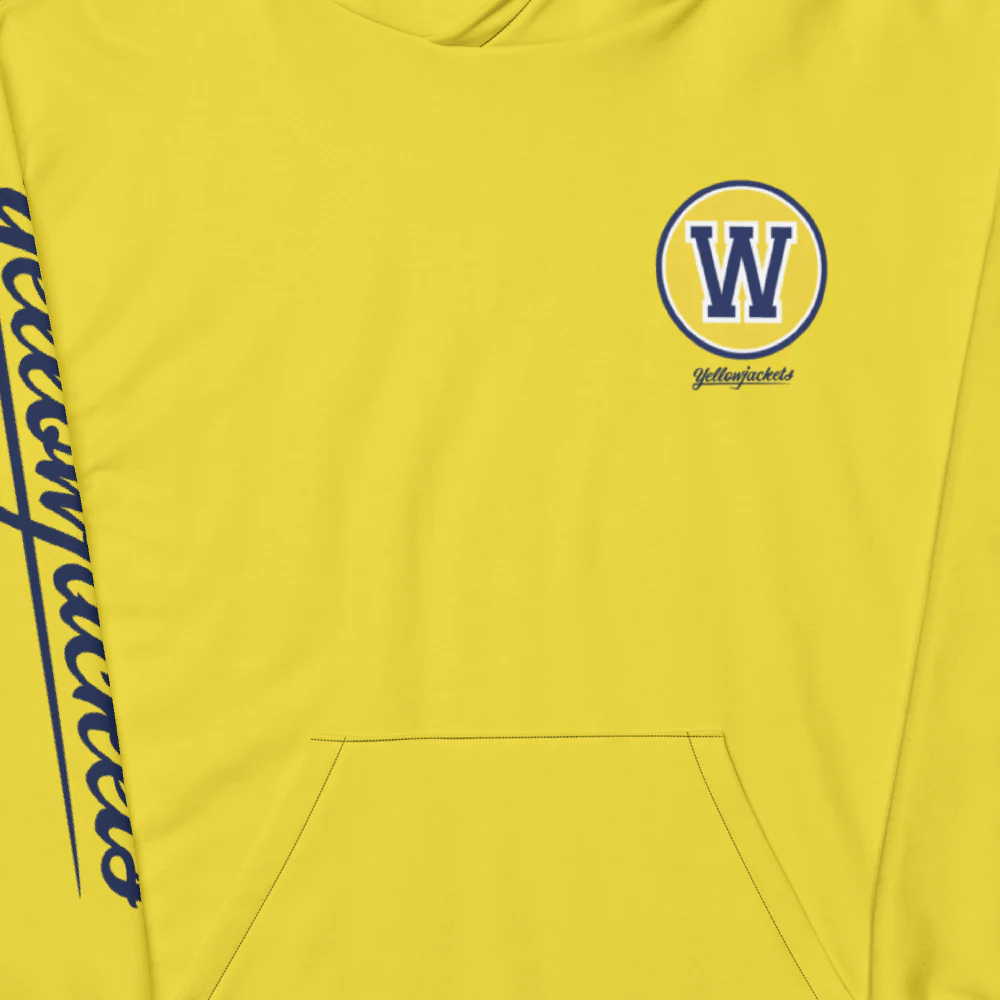 Yellowjackets Varsity Class of '96 Unisex Hooded Sweatshirt - Image 11