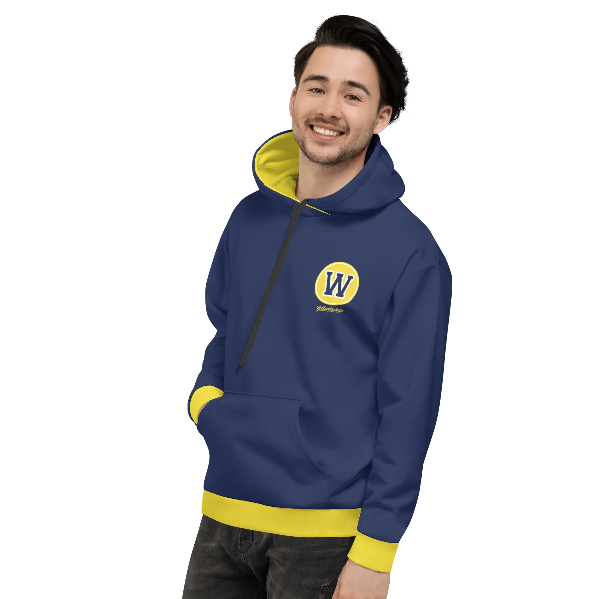 Yellowjackets Varsity Class of '96 Unisex Hooded Sweatshirt - Image 3