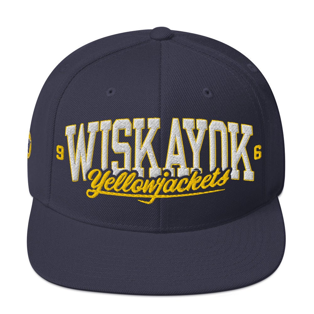 Yellowjackets Wiskayok '96 Embroidered Flat Bill Hat